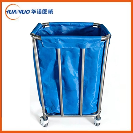 不銹鋼污衣袋車:B27-1